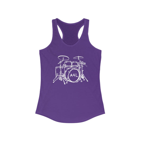 Allen for Life | Racerback Tank (Drum Kit only)