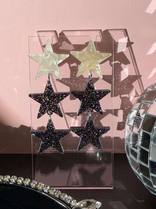 Star earrings