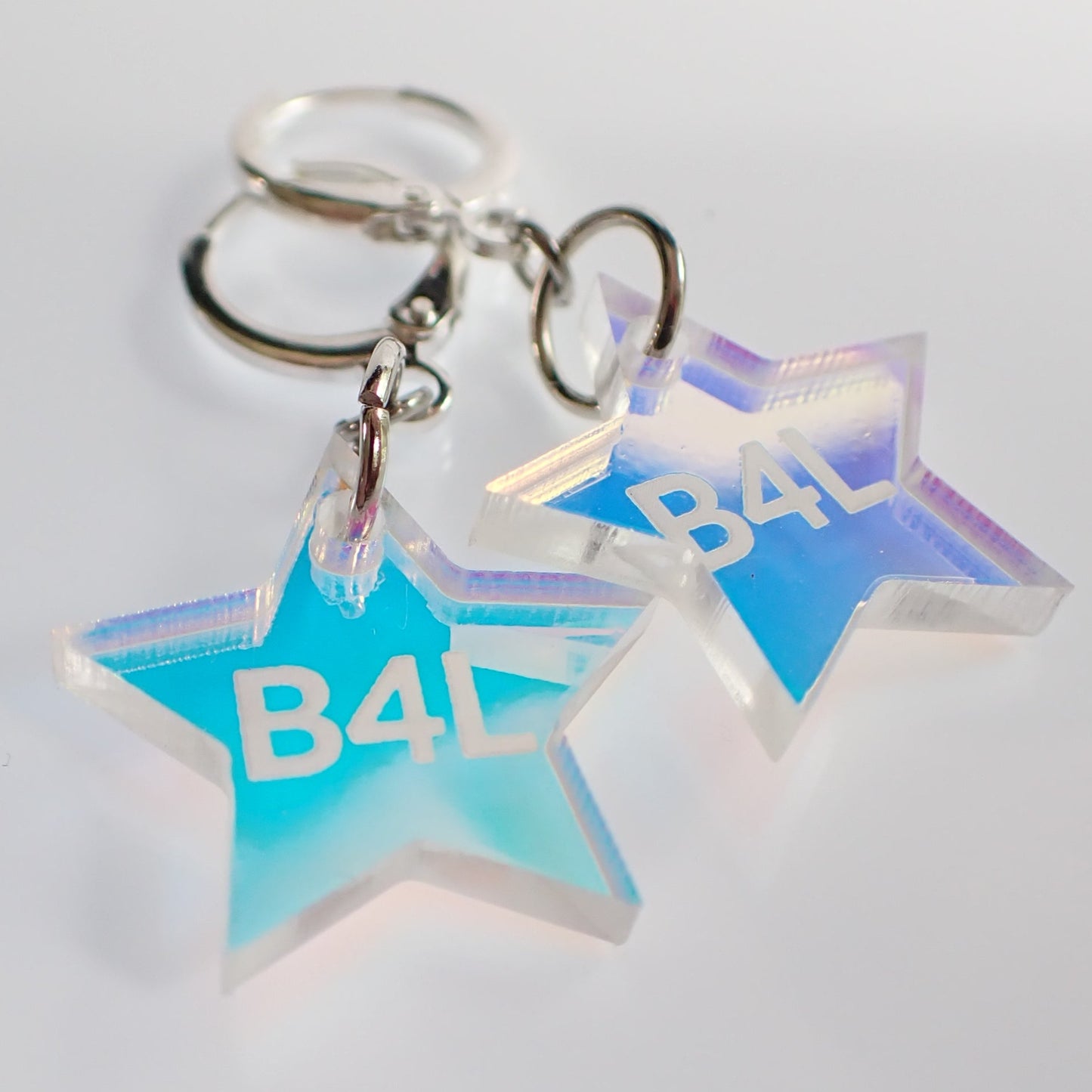 Disco Biscuits Iridescent Charm Earrings