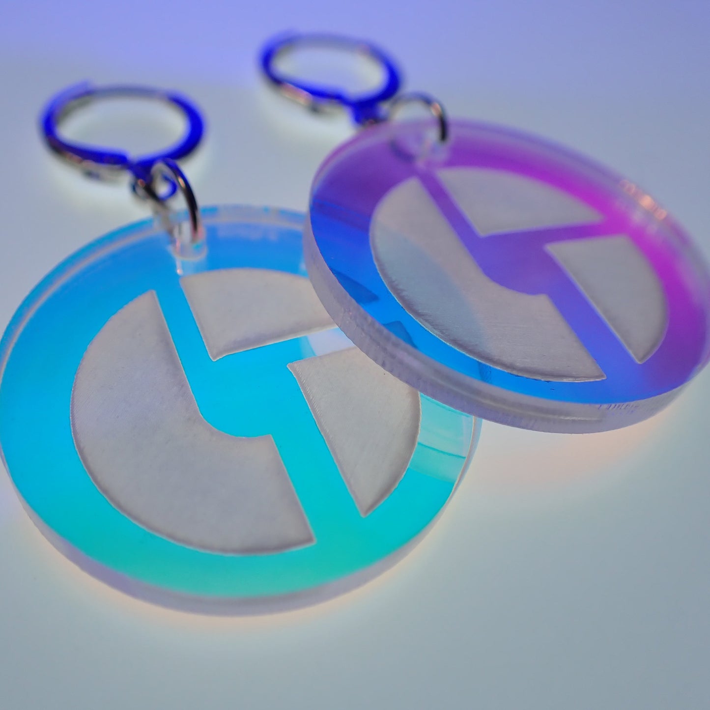 Disco Biscuits Iridescent Charm Earrings